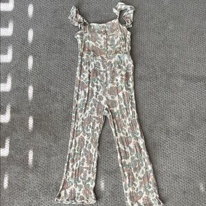 Girls, Art Class Paisley Tank Romper